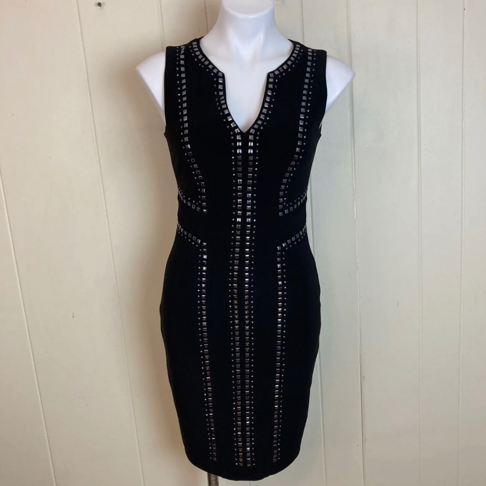 Joseph Ribkoff Fitted Little Black Dress 4 Classic Sheath Party Cocktail